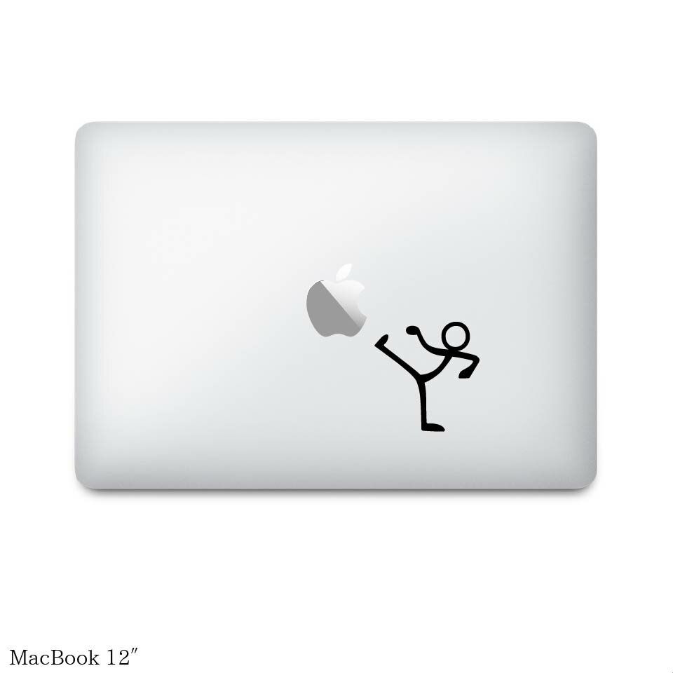 【全機種対応】MacBookステッカースキンシールキックquot;kickquot;MacBookAirPro12131516M1