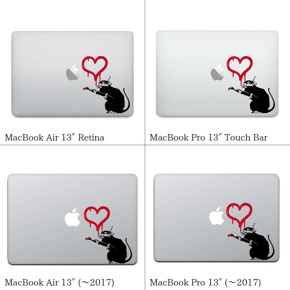 ���������б���MacBook ���ƥå��� �����󥷡��� �ǥ����� �Х󥯥��� ��֥�å� Banksy 