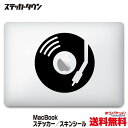 【全機種対応】MacBook ステッカー スキンシール デカール ターンテーブル turntable Air Pro 11 12 13 14 15 16 M1 ...
