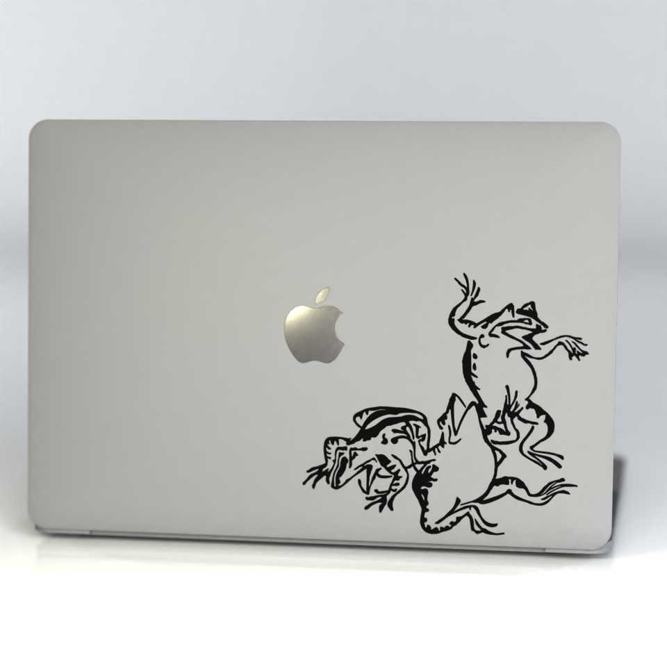 MacBookステッカースキンシール鳥獣戯画相撲quot;ChojuGigaSumoquot;