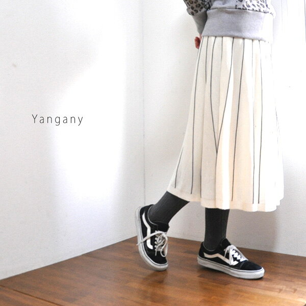 30代〜40代 ファッション コーディネートYangany F5568G ヤンガニー 天竺ストライプ ...