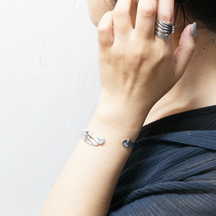 【LINE登録で500円オフクーポン】 cuillere en 925 キュイエール アン 925 スプーンバングル Wing ウイング CSB-W ギフト プレゼント ランキング