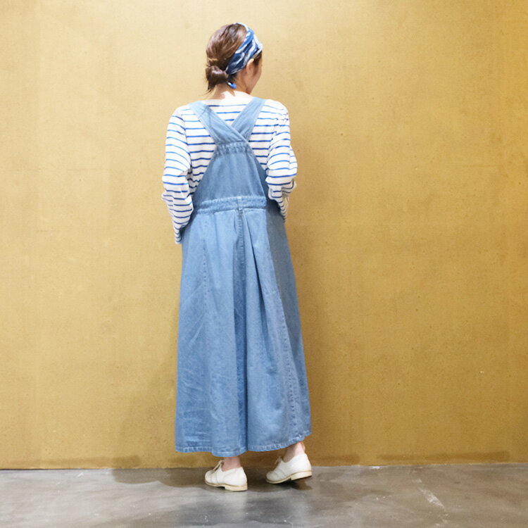 【20%OFF SALE/セール】 【LINE登録で500円オフクーポン】 denicher デニシェ 10ozデニム バックタック ジャンスカ DO251005 【2025SS 春夏】 ギフト プレゼント ランキング