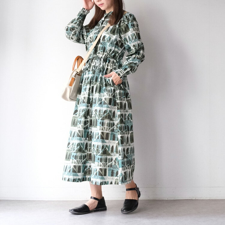 【LINE登録で500円オフクーポン】 リバティ ワンピース sosotto ソソット リバティタナローン ウエストドロスト ワンピース 42554918 LIBERTY 【2025AW 秋冬】 ギフト プレゼント ランキング