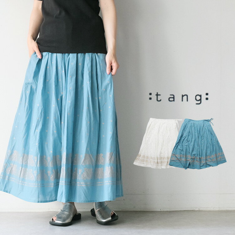 Rakuten - 【30%OFF SALE/セール】 TANG タングクロスステッチ 箔プリント スカート 2315420 ギフト プレゼント ランキング