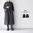  SOIL ソイル 40'S POPLIN DOT PRINT REGULAR COLLAR DRESS NSL22533 ポプリン ドットプリント レギュラーカラー ドレス  ギフト プレゼント ランキング