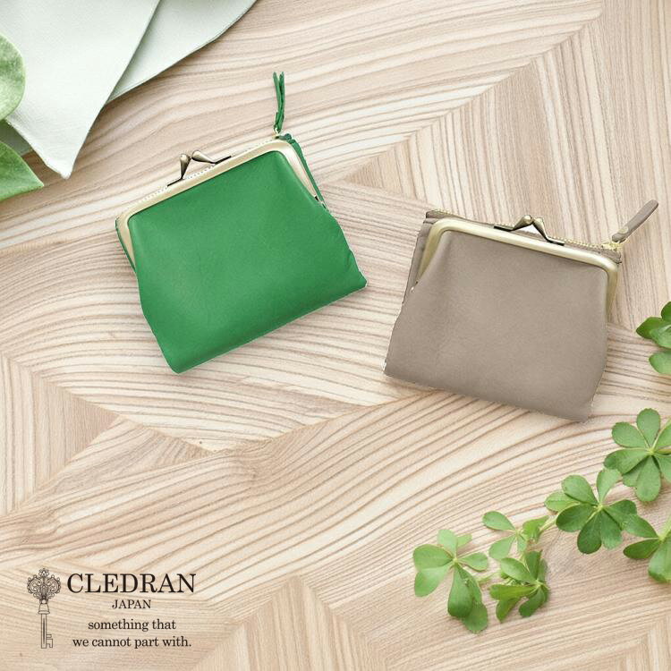 Rakuten - CLEDRAN クレドラン VIF DROP PURSE WALLET ヴィフ がま口 二つ折り 財布 CL-3638 【再入荷】 【クーポン使用不可】 ギフト プレゼント ランキング