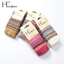 【LINE登録で500円オフクーポン】 H FOOTWEAR エイチフットウェア【2024AW 秋冬】フェアアイルソックス FAIR ISLE 靴下 ソックス ...