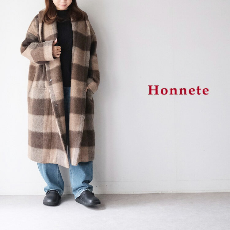 楽天市場】honnete(素材(生地・毛糸)ウール)(コート 楽天市場】honnete(素材(生地・毛糸)ウール)(コート