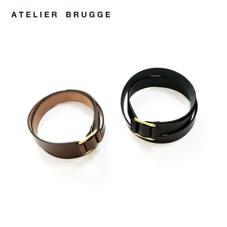 Rakuten - atelier brugge アトリエブルージュ フリー スライド レザー ベルト ABE-122 30代 40代 ファッション レディース 女性 カジュアル ベルト レザー 革 ギフト プレゼント ランキング