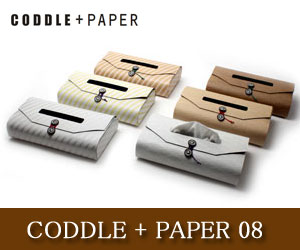 【CODDLE/コドル】+PAPER 08/ティッシュケース/ティッシュ入れ/紙の写真