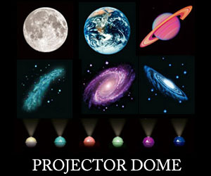PROJECTOR DOME（プロジェクタードーム）/バスライト/インテリアライト/ルームライト/防滴/プラネタリウム