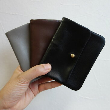 【送料無料】【Alice Park】Half Single Flap Wallet【アリスパーク レザー ハーフ シングルフラップウォレット 財布】