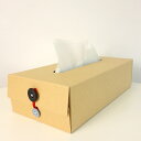 【craft_one】 ボタン ティッシュボックス BUTTON TISSUE BOX ブラック