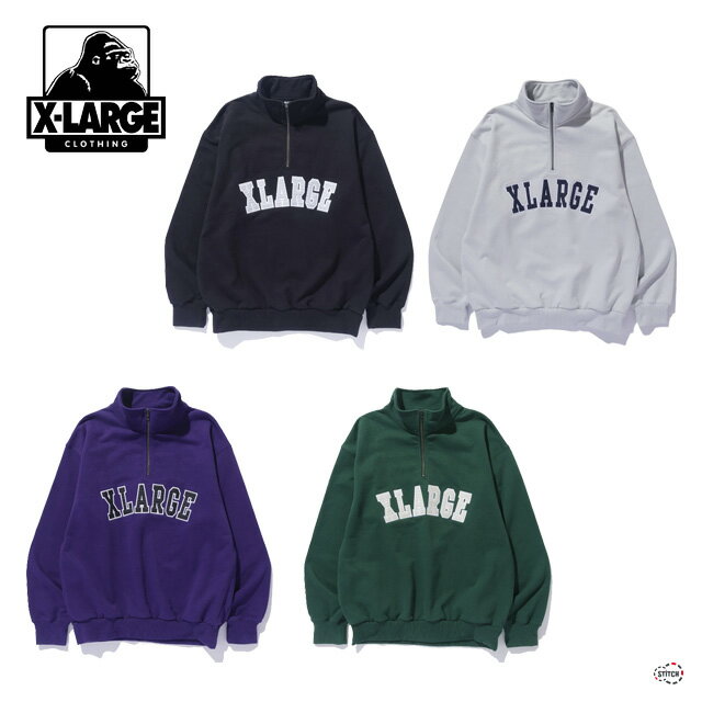 楽天市場】xlarge ハーフジップ(スウェット・トレーナー 楽天市場】xlarge ハーフジップ(スウェット・トレーナー