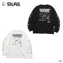 SILAS CREATIVE ANARCHY L/S TEE 110251011003 クリエイティブアナーキー長袖Tシャツ メンズ バックプリント サイラス 正規取扱店