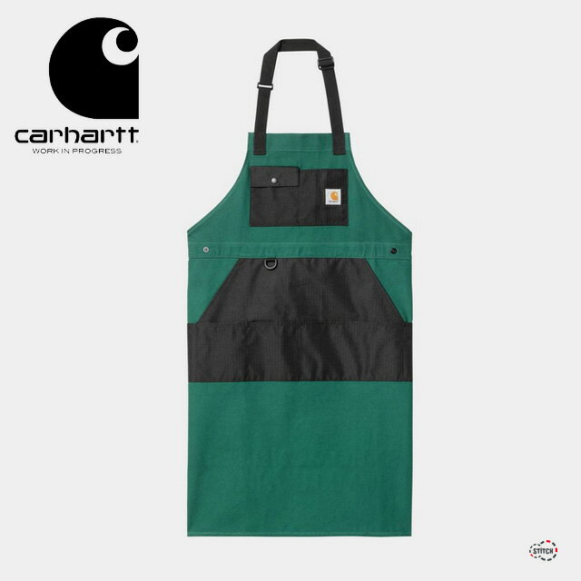 carhartt WIP カーハート ダブリューアイピー GROUNDWORKS APRON I033281 グラウンドワークスエプロン アウトドア キャンプ バーベキュー 料理 作業着 ガーデニング DIY ポケット 12.7オンス コットン 綿 ロゴ ワンポイント 新品 男性 ブランド ユニセックス正規取扱店