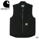 正規品 carhartt WIP CLASSIC VEST I026457 クラシックベスト メンズ レディース 2023春 ロゴ 定番 ジップアップ ポケット 無地 クロ ブランド 裏地キルティング カーハート ダブリューアイピー 正規取扱店