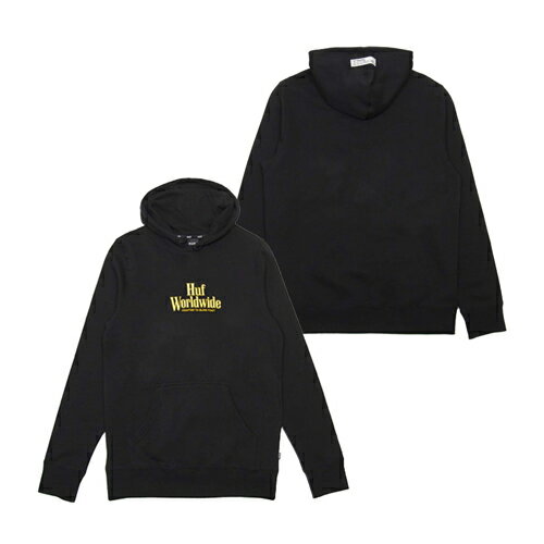  HUF BURN FAST PULLOVER HOODIE BLACK PF00180HO19 バーン ファースト プルオーバー フーディー パーカー スウェット 黒 ブラック メンズ ハフ 正規取扱店舗 新品 