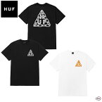 【SALE25%OFF 定価6,930円】 HUF HARD LINKS S/S TEE TS02013 ハード リンクス ショートスリーブ ティー 半袖Tシャツ バックプリント ロゴ ブランド クロ シロ グラフィック プリントT ティーシャツ シンプル メンズ ユニセックス 男性 おしゃれ ハフ 正規取扱店