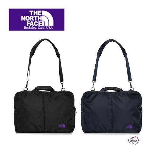 THE NORTH FACE PURPLE LABEL nanamica Nylon 3Way Bag NN7914N ナイロン 3ウェイバッグ ビジネスリュック ザ ノースフェイスパープルレーベル 正規取扱店 ブラック ネイビー