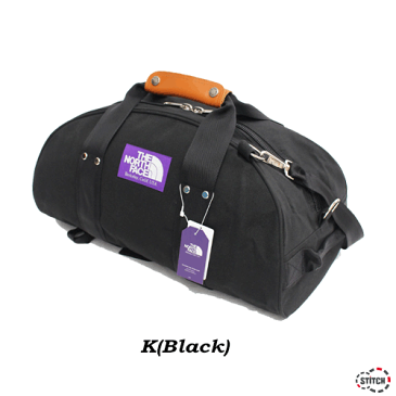THE NORTH FACE PURPLE LABEL nanamica ザ ノースフェイスパープルレーベル 3Way Duffle Bag NN7508N ダッフルバッグ リュック ショルダー ハンド かばん ブラック 黒 グレー 2021春夏 正規取扱店