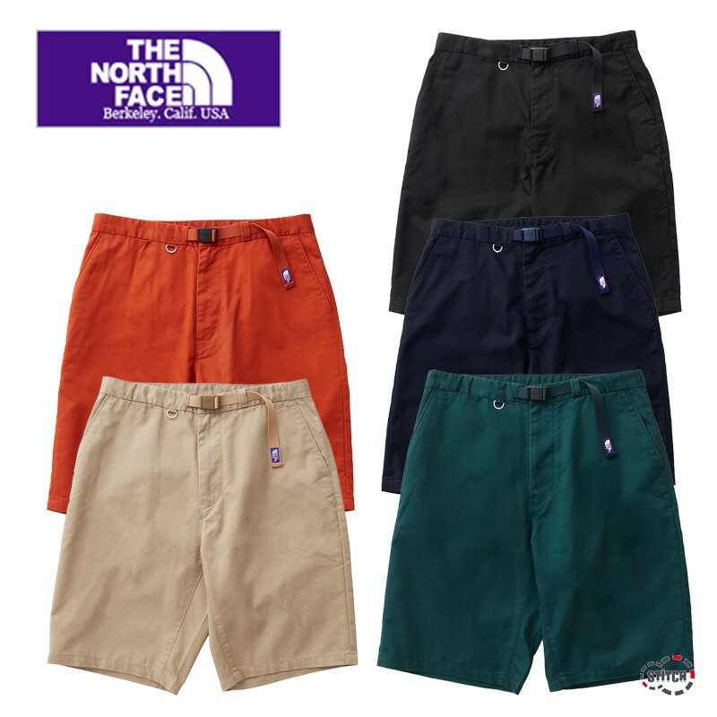 【30%OFF】 定価15,400円 THE NORTH FACE PURPLE LABEL nanamica ザ ノースフェイスパープルレーベル Stretch Twill Shorts NT4900N ストレッチツイルショートパンツ 定番 カジュアル 半ズボン オレンジ メンズ ハーフパンツ 正規取扱店