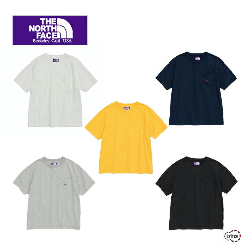 THE NORTH FACE PURPLE LABEL nanamica 7oz H/S Pocket Tee NT3258N ザ ノースフェイスパープルレーベル 半袖Tシャツ 胸ポケット メンズ レディース ユニセックス ポケットティーシャツ 2022秋冬 定番 正規取扱店