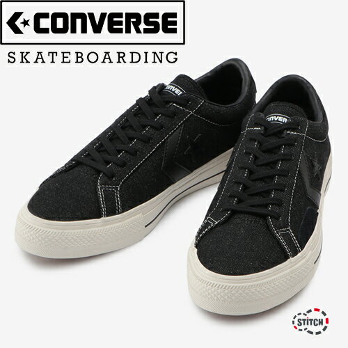 【送料無料】CONVERSE SKATEBOARDING コンバーススケートボーディング PRORIDE SK DM OX 34200920 プロライド ブラック 靴 スニーカー 正規販売店