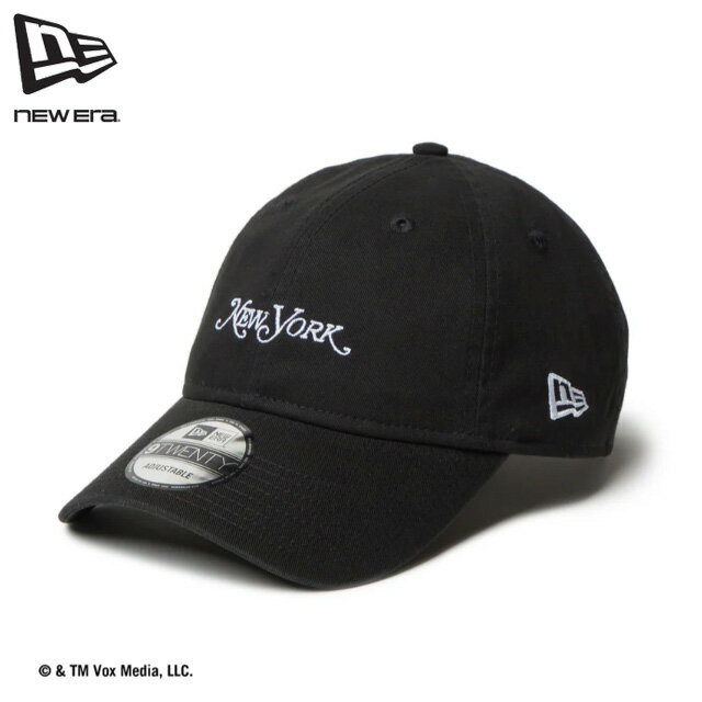 New Era® 9TWENTY New York Magazine BLACK 14350704 ニューヨークマガジン 帽子 キャップ ブラック 黒..