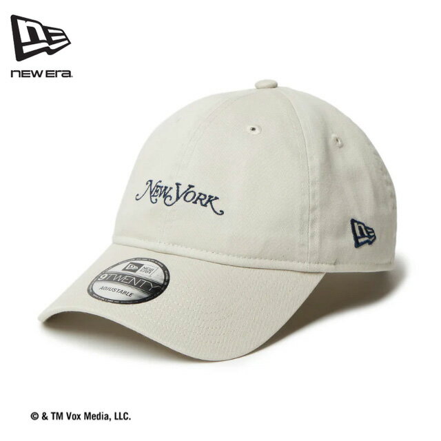 New Era® 9TWENTY New York Magazine 14350699 ニューヨークマガジン 帽子 キャップ ストーン 雑誌ロゴ..