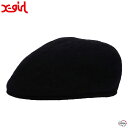 【SALE 40%OFF 定価6,050円】X-girl BASIC HUNTING CAP 105234051001 ベーシック ハンチング キャップ 帽子 ...