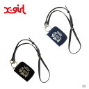 X-girl エックスガール ROSE AND CROWN COIN CARD CASE 105244054011 ローズアンドクラウンコインカードケース バラ...