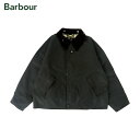 【SALE20%OFF 定価57,200】 Barbour TRANSPORT 242MWX1678 GRN トランスポート ワックスコットンショートブルゾン ...