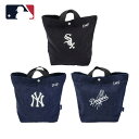 MLB × INFIELDER DESIGN MLB-252 MLB DENIM YYB MLBチームロゴ デニムトートバッグ かばん ユニセックス ロゴ刺繍 ドジャース|ホワイトソックス|ヤンキース おしゃれ かわいい 男女兼用 正規取扱店