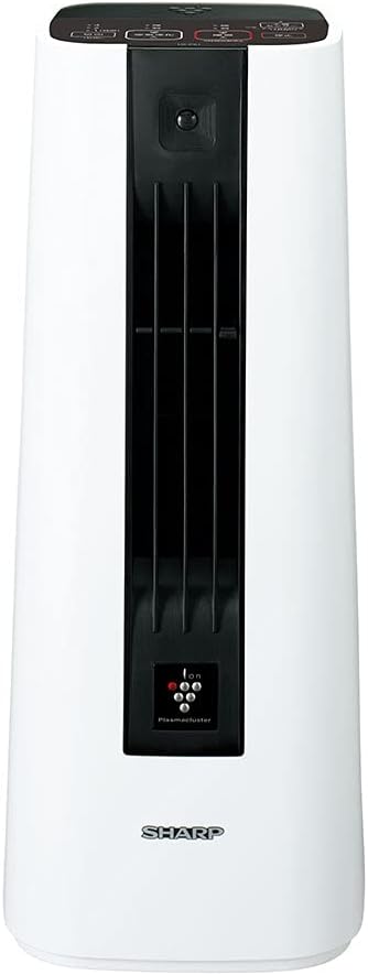 【在庫限り処分特価】シャープ 小型 セラミックファンヒーター HX-PS1-W 暖房 6(8)畳 / プラズマクラスター 7000 6畳 空気浄化 ホワイト HX-PS1-W
