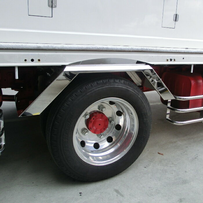 楽天市場】トラック ステンレス フェンダー(トラック用品|車 楽天市場】トラック ステンレス フェンダー(トラック用品|車