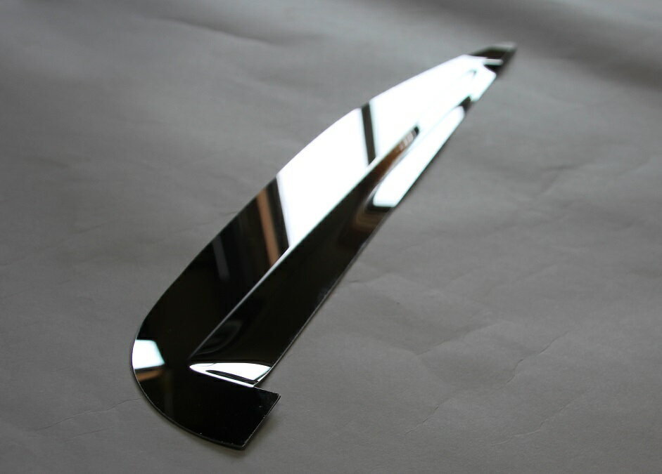 いすゞ2t 07エルフ フロントウインドガーニッュ R/L 鏡面