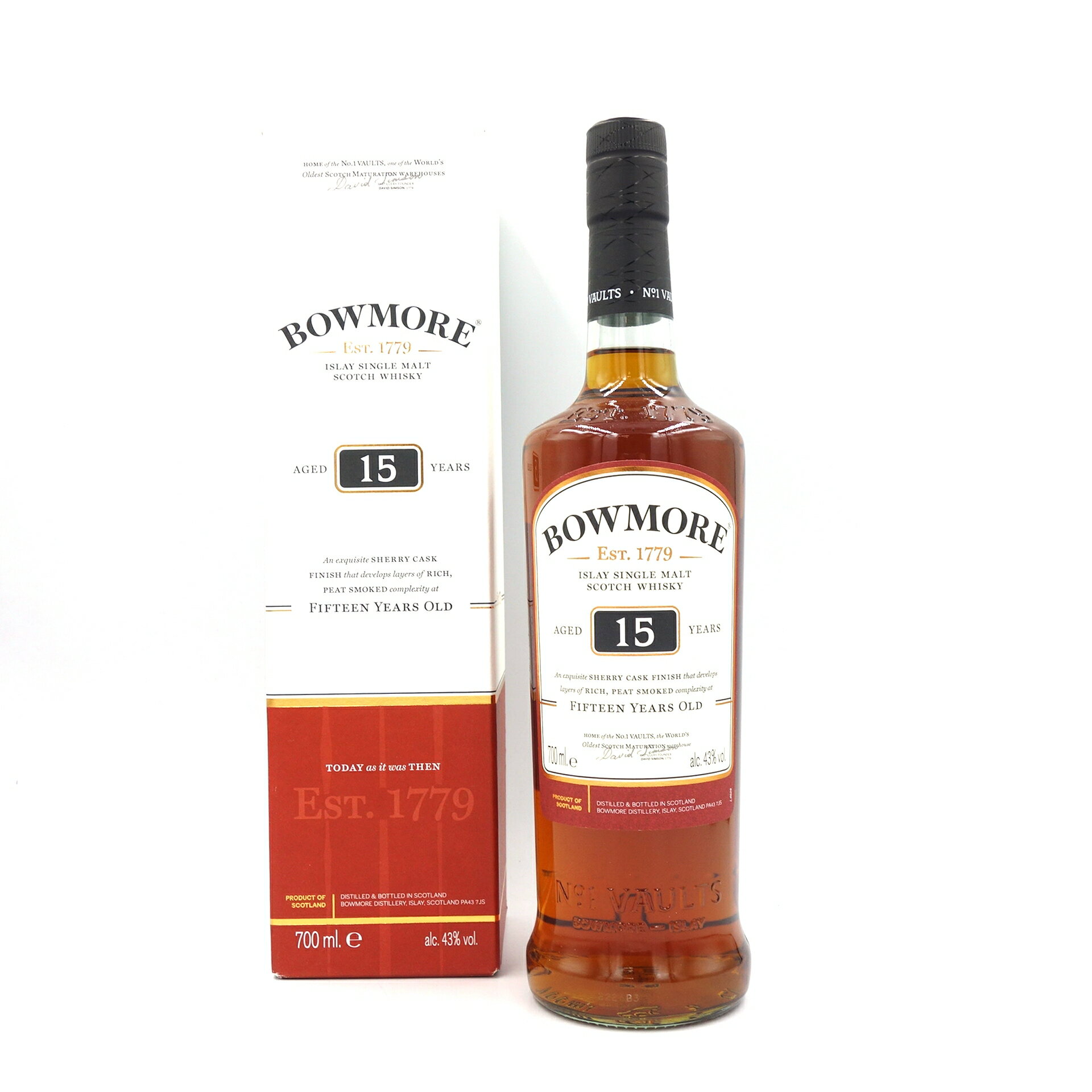 ボウモア 15年 700ml BOWMORE【Z1】【中古】