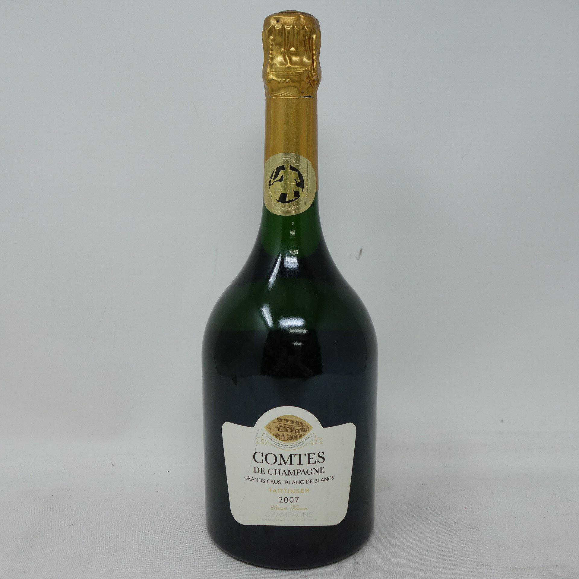 テタンジェ コント ド シャンパーニュ ブランドブラン 2007 TAITTINGER【A】【中古】