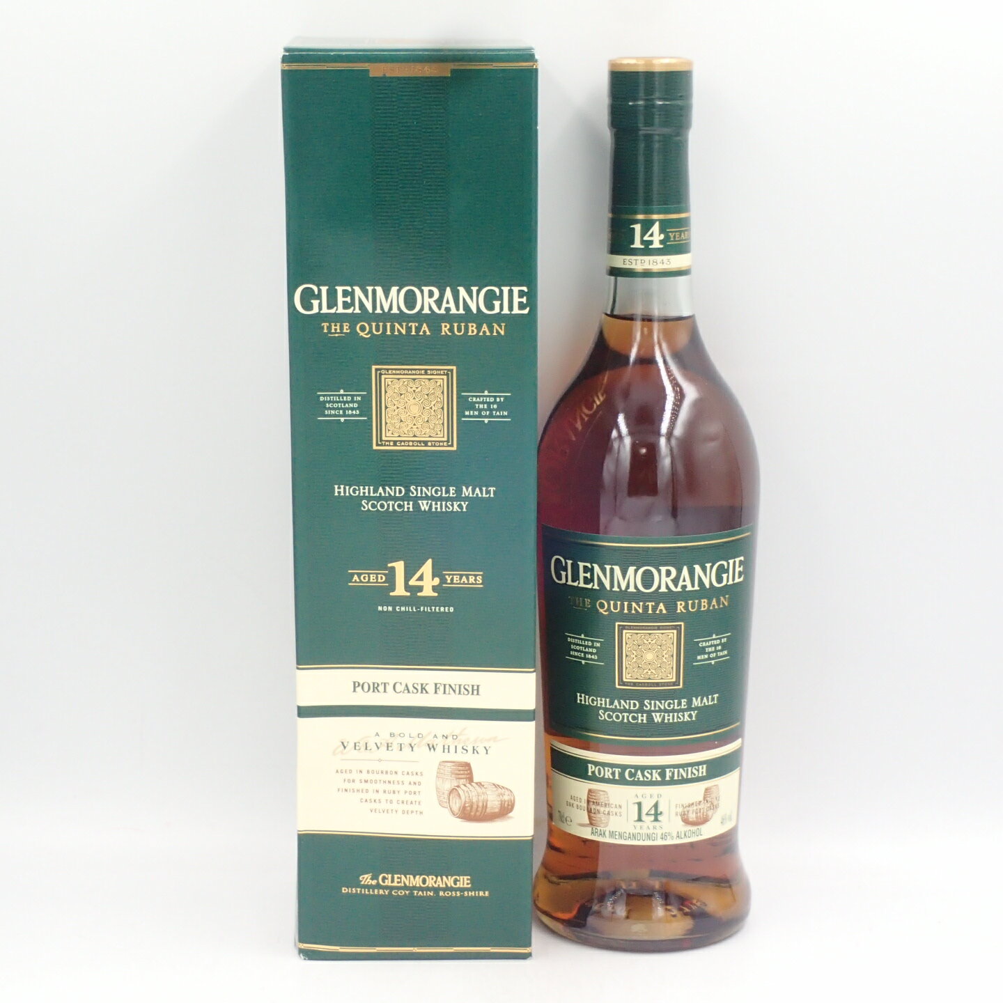 グレンモーレンジ キンタルバン 14年 ポートカスクフィニッシュ 700ml 46％ GLENMORANGIE【O】【中古】