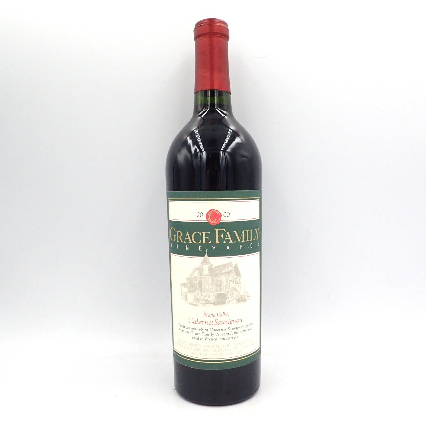 グレース ファミリー ヴィンヤード カベルネソーヴィニヨン 2000 750ml 13.9％ GRACE FAMILY VINEYARDS【L】【中古】