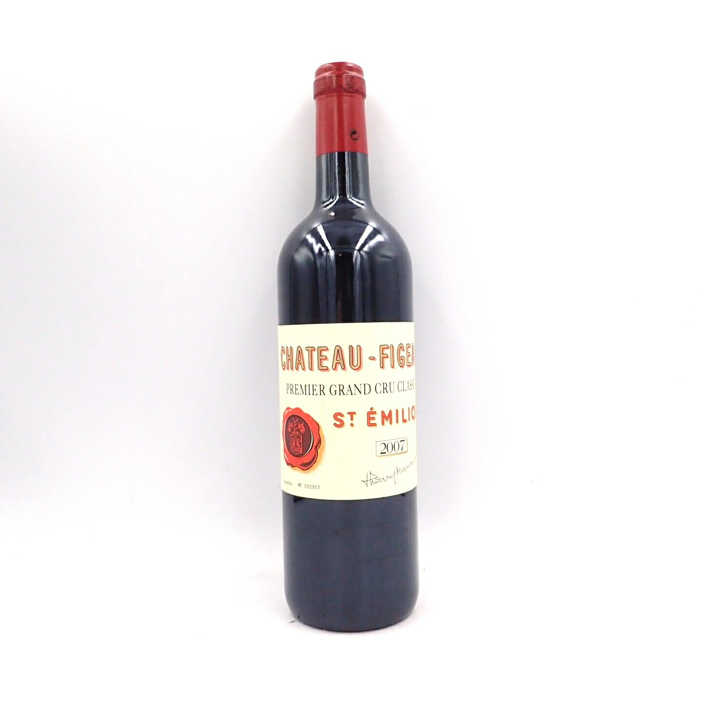 シャトー フィジャック プルミエ グランクリュ クラッセ 2007 750ml 13% サンテ ミリオン Chateau Figeac【J】【中古】