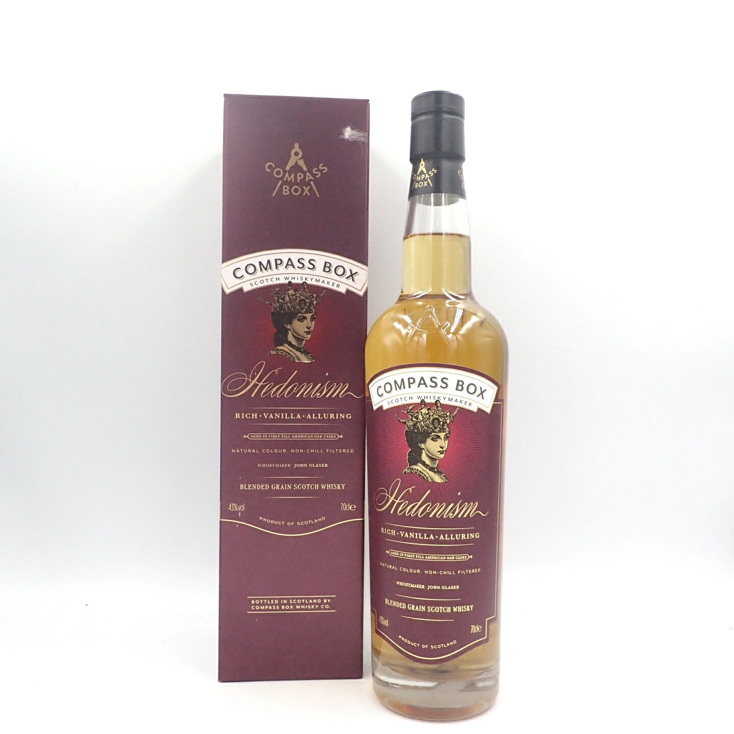 コンパスボックス ヘドニズム 700ml 43％ COMPASS BOX【BB】【中古】