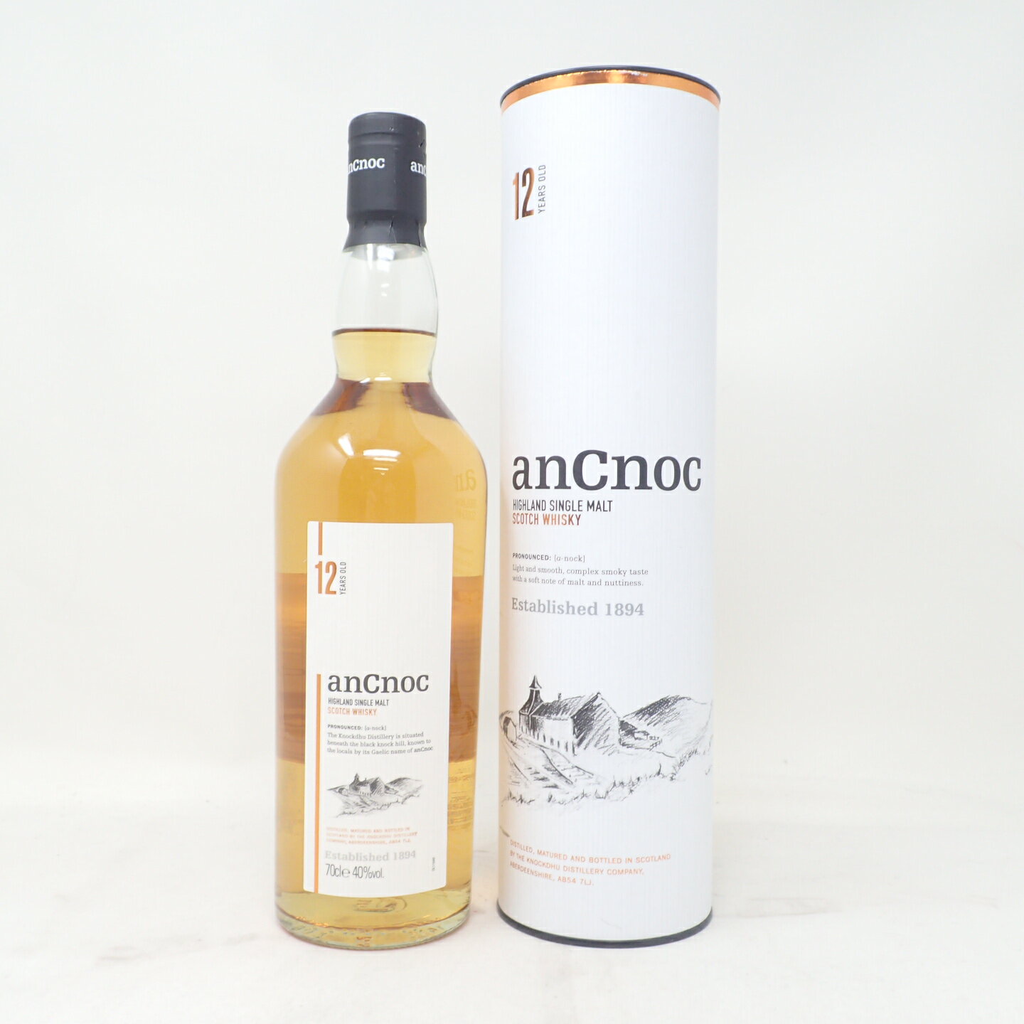 アンノック 12年 700ml ancnoc【A】【中古】