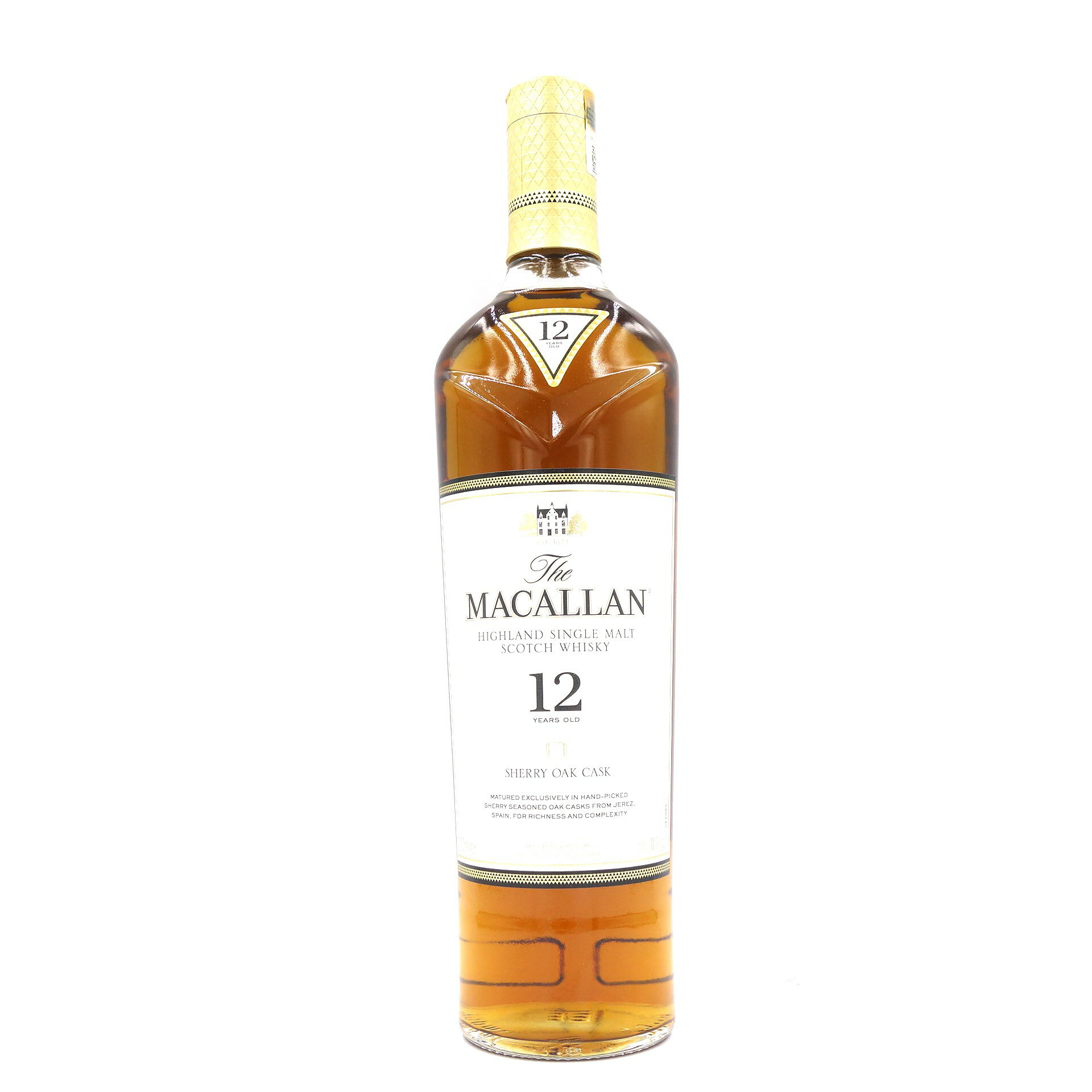 マッカラン 12年 シェリーオークカスク 700ml 40% The MACALLAN【S】【中古】