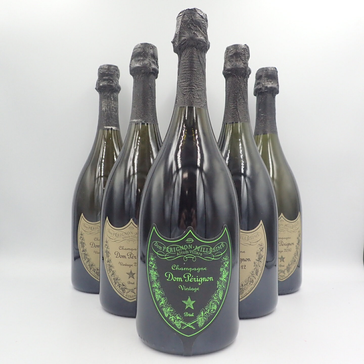 ドンペリニヨン 白 ルミナス 750ml 12.5% Dom Perignon 2004 2012 2008 6本セット 同梱不可【7F】【中古】