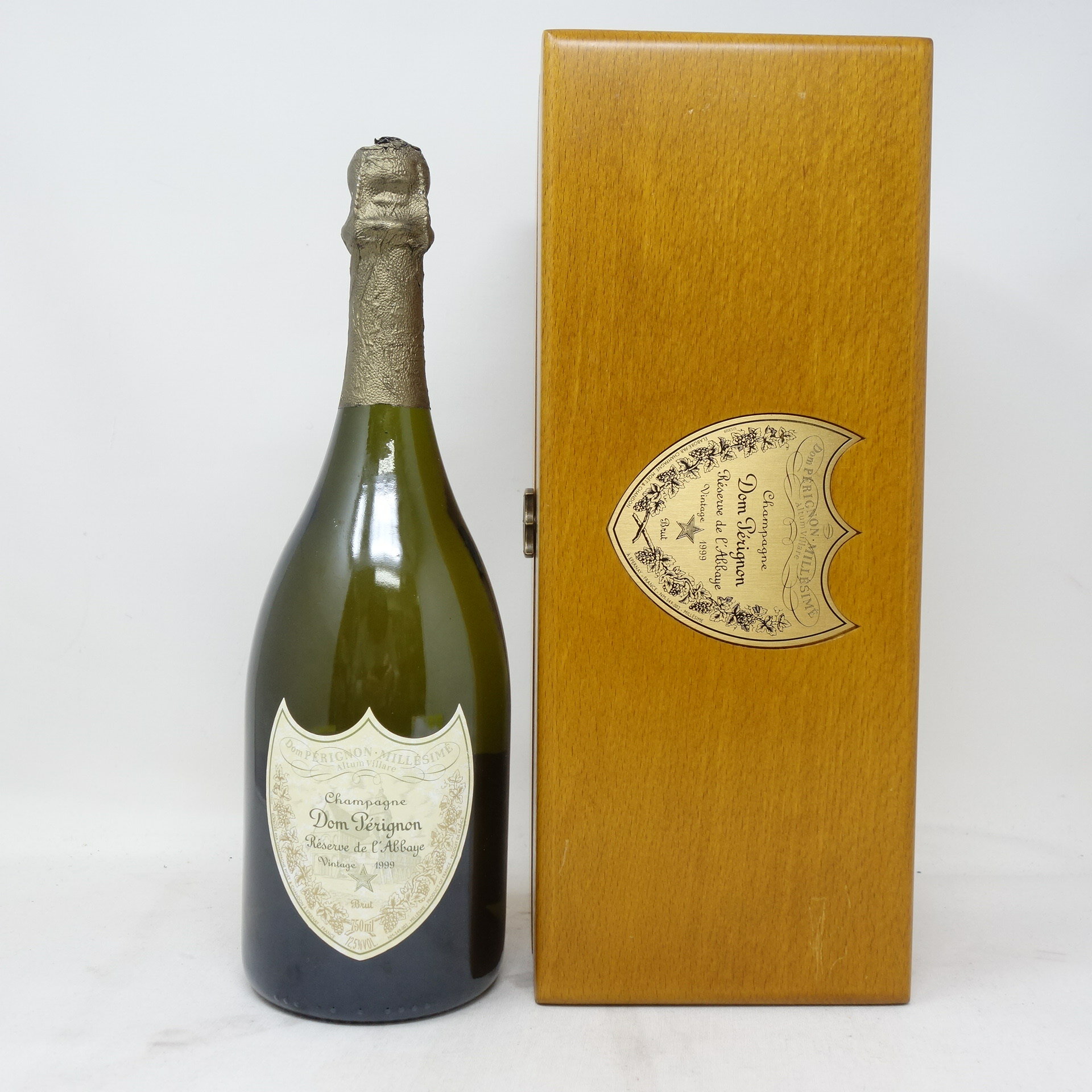 ドンペリニヨン ラベイ ヴィンテージ 1999 750ml 箱付き Dom Perignon 同梱不可【V1】【中古】