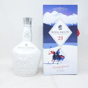 ロイヤル サルート 21年 スノー ポロ エディション 46.5％ 700ml 白陶器 ROYAL SALUTE 箱付【T1】【中古】