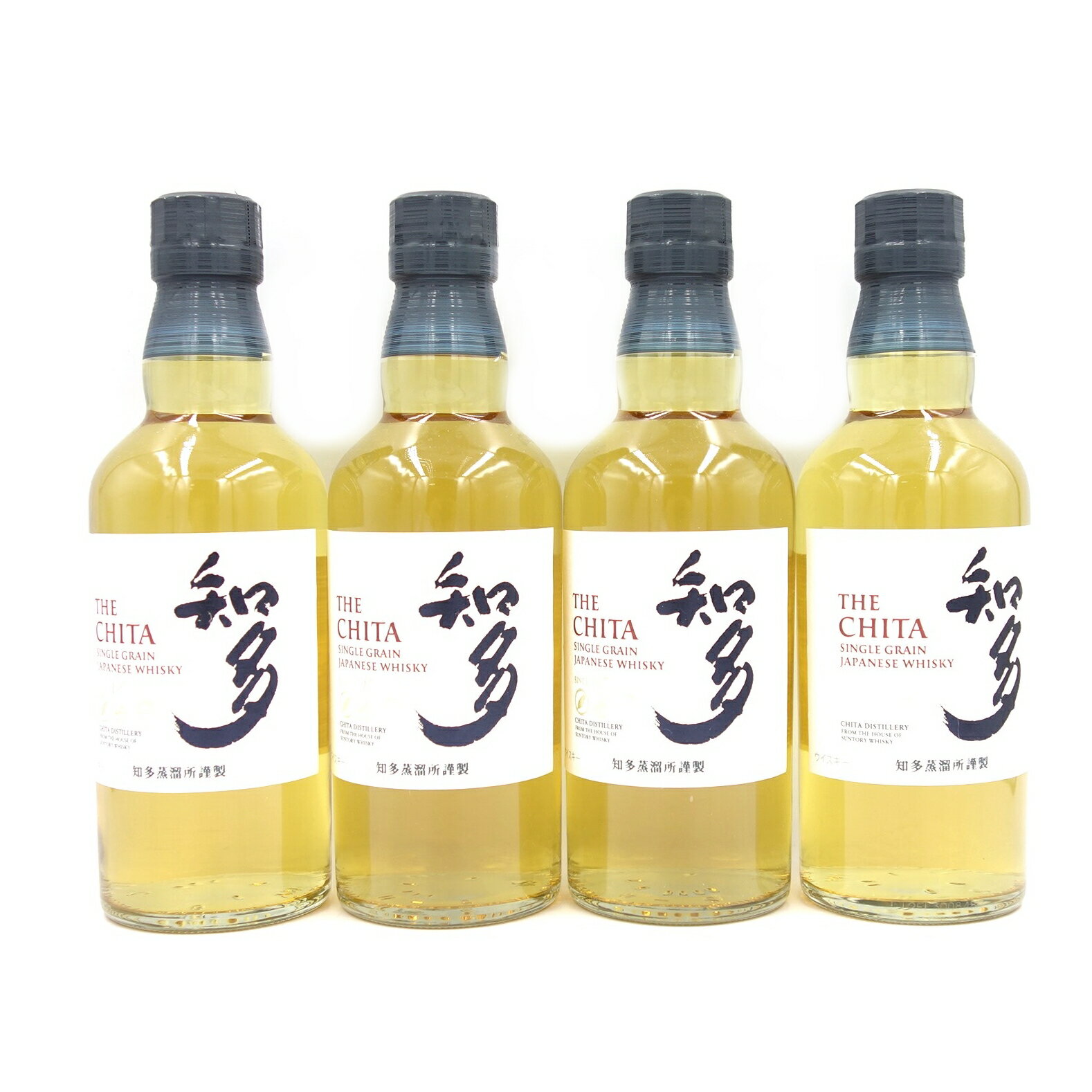 【東京都限定】サントリー 知多 シングル 4本セット 350ml 43% ハーフボトル【7F】【中古】